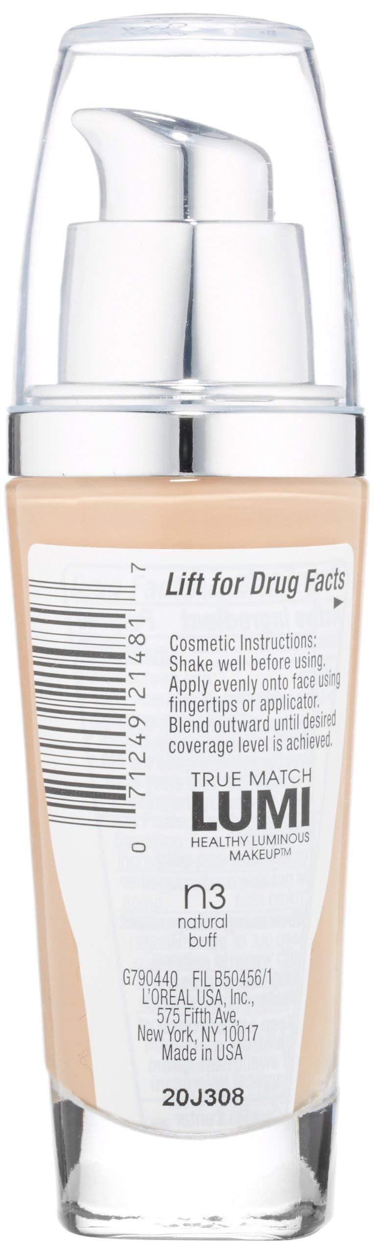 L'Oréal Paris L'Oreal Paris True Match Lumi Healthy Luminous Makeup, Neutral, 1 fl; oz.