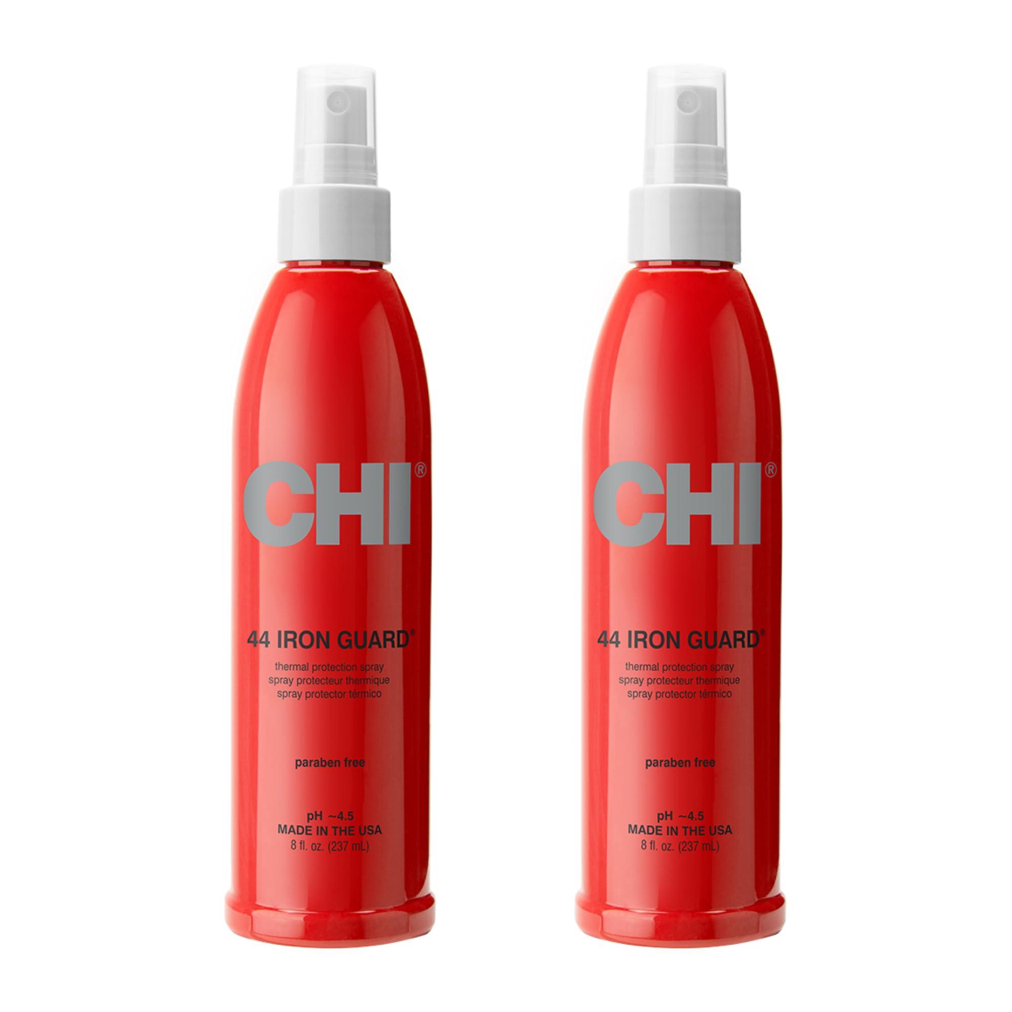 CHI CHI 44 Iron Guard Thermal Protection Spray, Gray, 8 Oz, 2 Pack