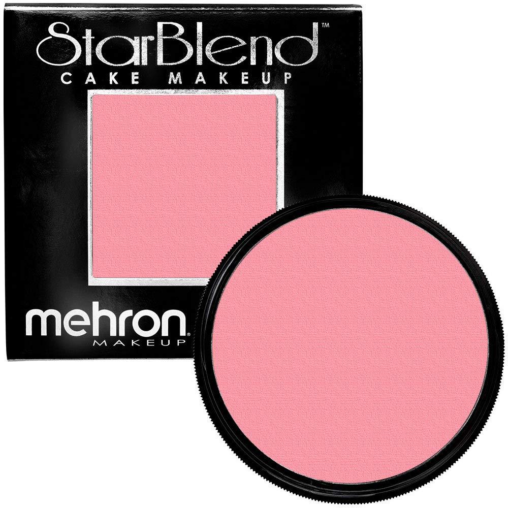 Mehron Mehron Makeup StarBlend Cake Makeup | Wet/Dry Pressed Powder Face Makeup | Powder Foundation | Pink Face Paint & Body Paint 2 oz (56g)