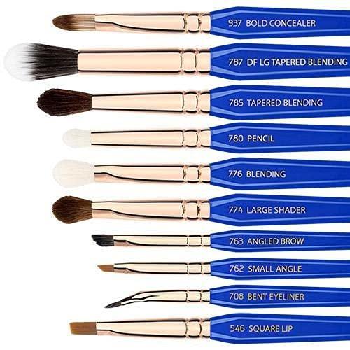 BDELLIUM TOOLS Bdellium Tools Professional Makeup Brush Golden Triangle Phase II Complete 15pc Brush Set with Pouch