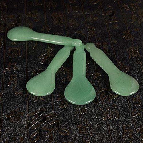 fengshuisale Feng Shui Facial GuaSha Scraping Massage Tools for SPA Acupuncture Therapy Trigger Point Treatment- Face Genuine Scrapping Plate- Chinese Traditional Gua Sha Board W3424