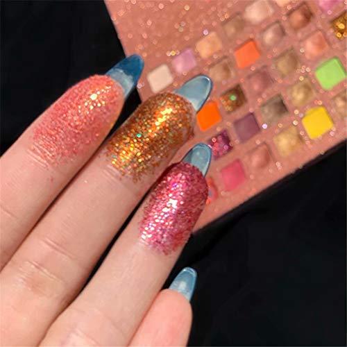 DREZEA DREZEA Eyeshadow Palette Shimmer Glitter Palett Professional 40 Colors Natural Long-Lasting Eyeshadow Cosmetic Waterproof Eyeshadows