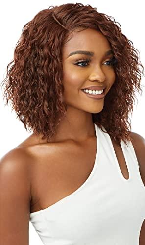 Outre Outre Synthetic Pre-Plucked HD Transparent Lace Front Wig- GRETA (DRCHOCRM)