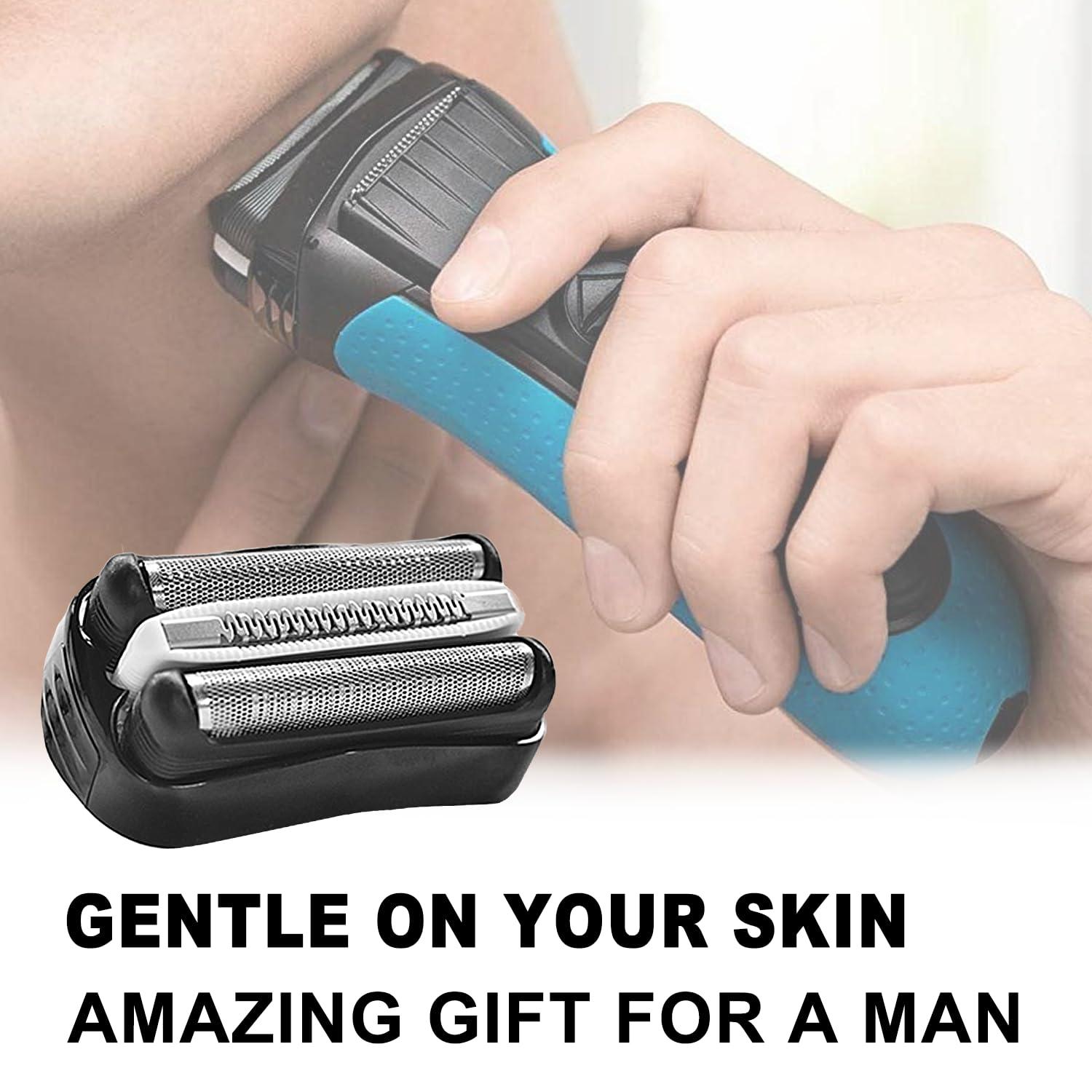 TRAH 32B Series 3 Electric Shaver Replacement Head Compatible with Braun Series 3 Foil Shaver Replacement Heads with S3 3040s 3080s-4 370cc 3070cc 3000s 3010, 3090cc Etc