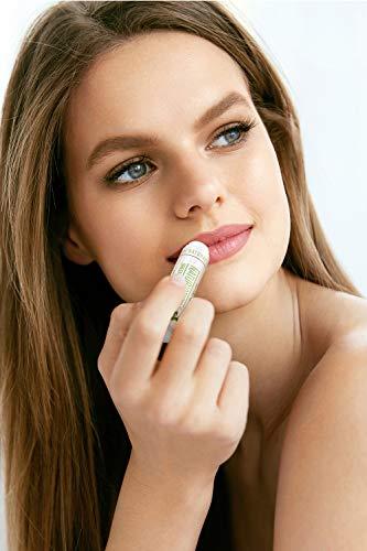 Naturistick 7-Pack Green Tea Lip Balm Gift Set by Naturistick. 100% Natural Ingredients. Best Beeswax Chapstick for Dry, Chapped Lips. Made in USA