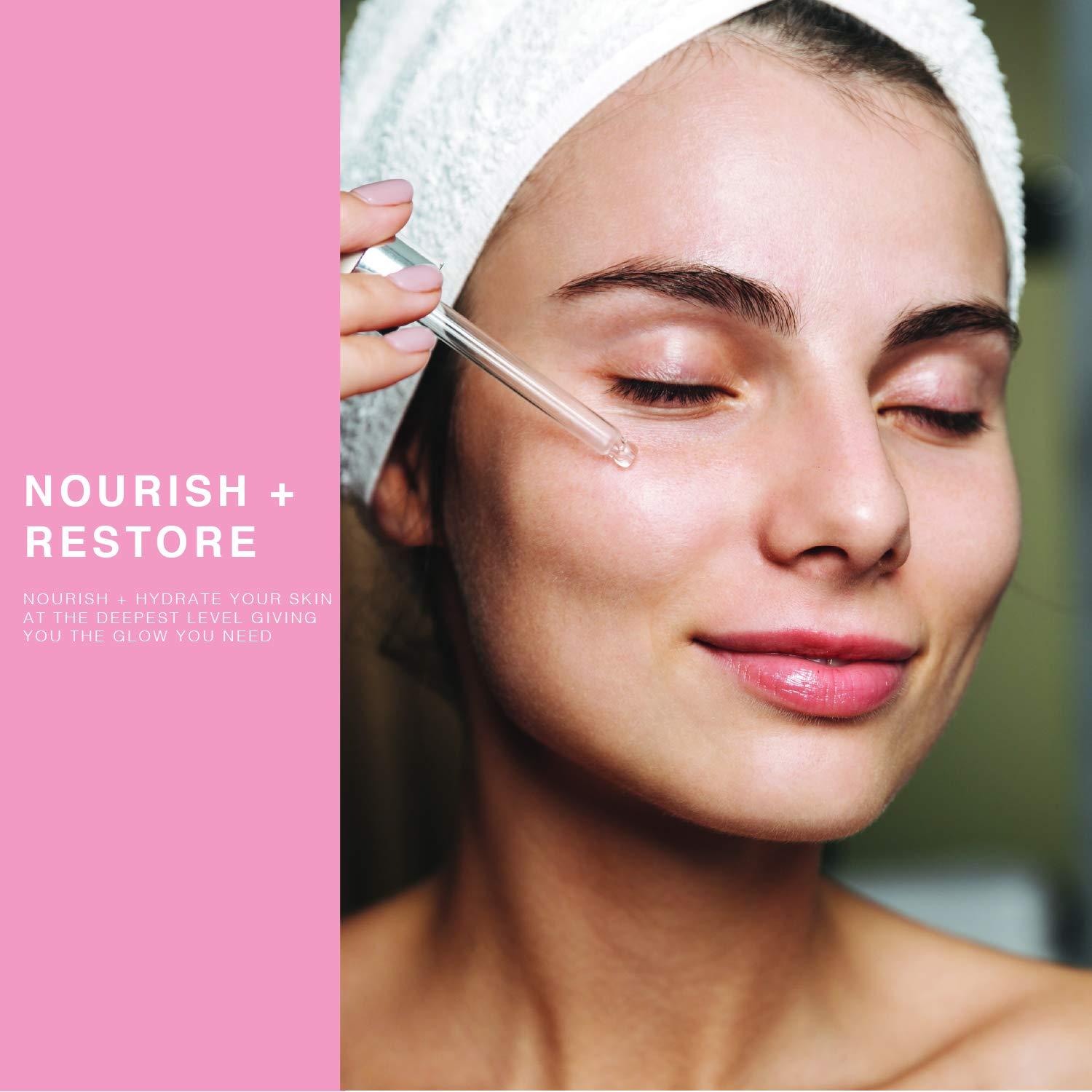 Provence Beauty Rose Multi-Use Oil for Face, Body and Hair - Organic Blend of Apricot, Vitamin E - Honey Suckle Jasmine Multi-Use Oil for Face, Body & Hair