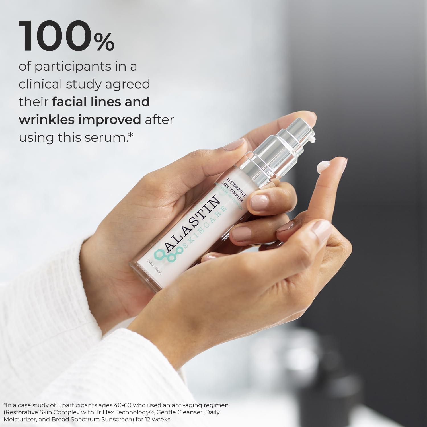 Alastin ALASTIN Skincare Restorative Skin Complex Anti-Aging Face Serum (1 oz) | Reduce Fine Lines & Wrinkles | With Niacinamide to Improve Texture