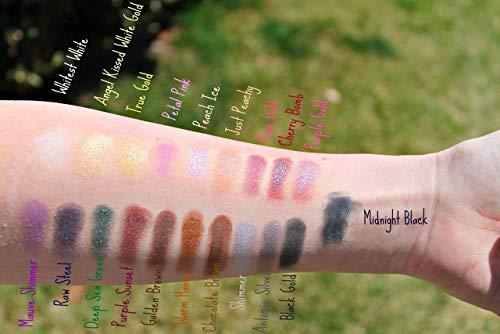 The All Natural Face Pressed Vegan Mineral Eyeshadow - Rose Gold