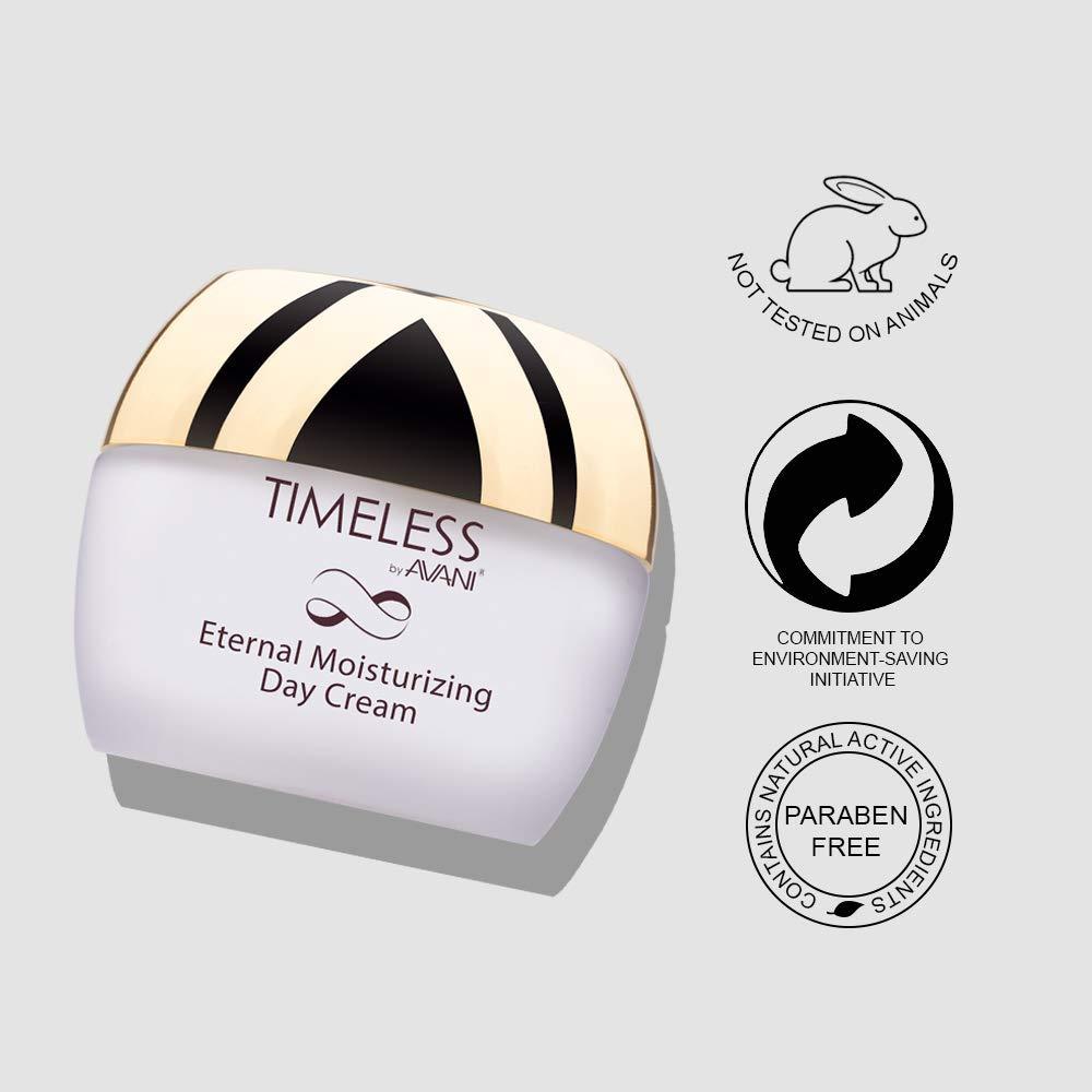 AVANI Dead Sea Cosmetics Avani Timeless Eternal Moisturizing Day Cream | Enriched with Collagen, Caviar, & Vitamin E | Smooths Wrinkles Leaving Skin Soft & Refreshed - 1.7 fl. oz.