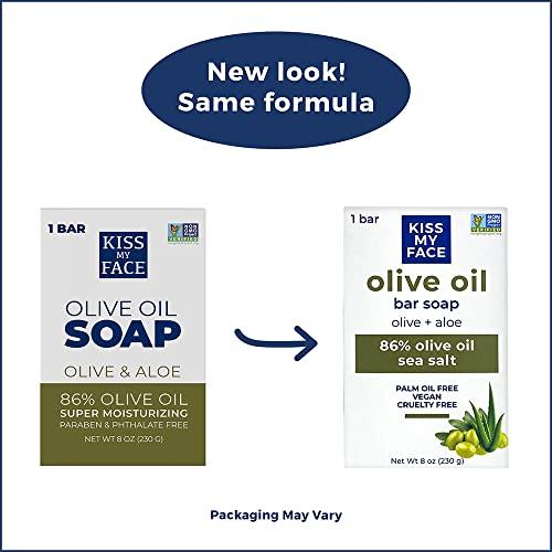 Kiss My Face Kiss My Face Olive and Aloe Bar Soap Unisex Soap 8 oz