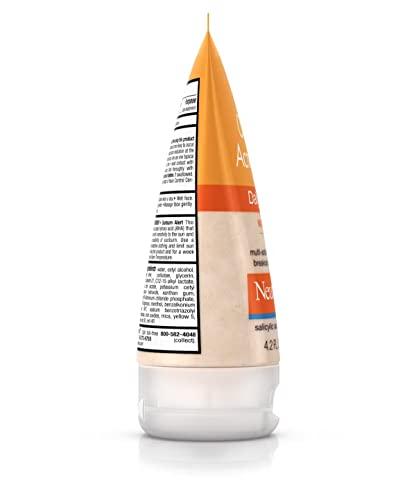 Neutrogena Neutrogena Acne Wash Daily Scrub 4.2 Ounce (124ml) (Pack of 6)