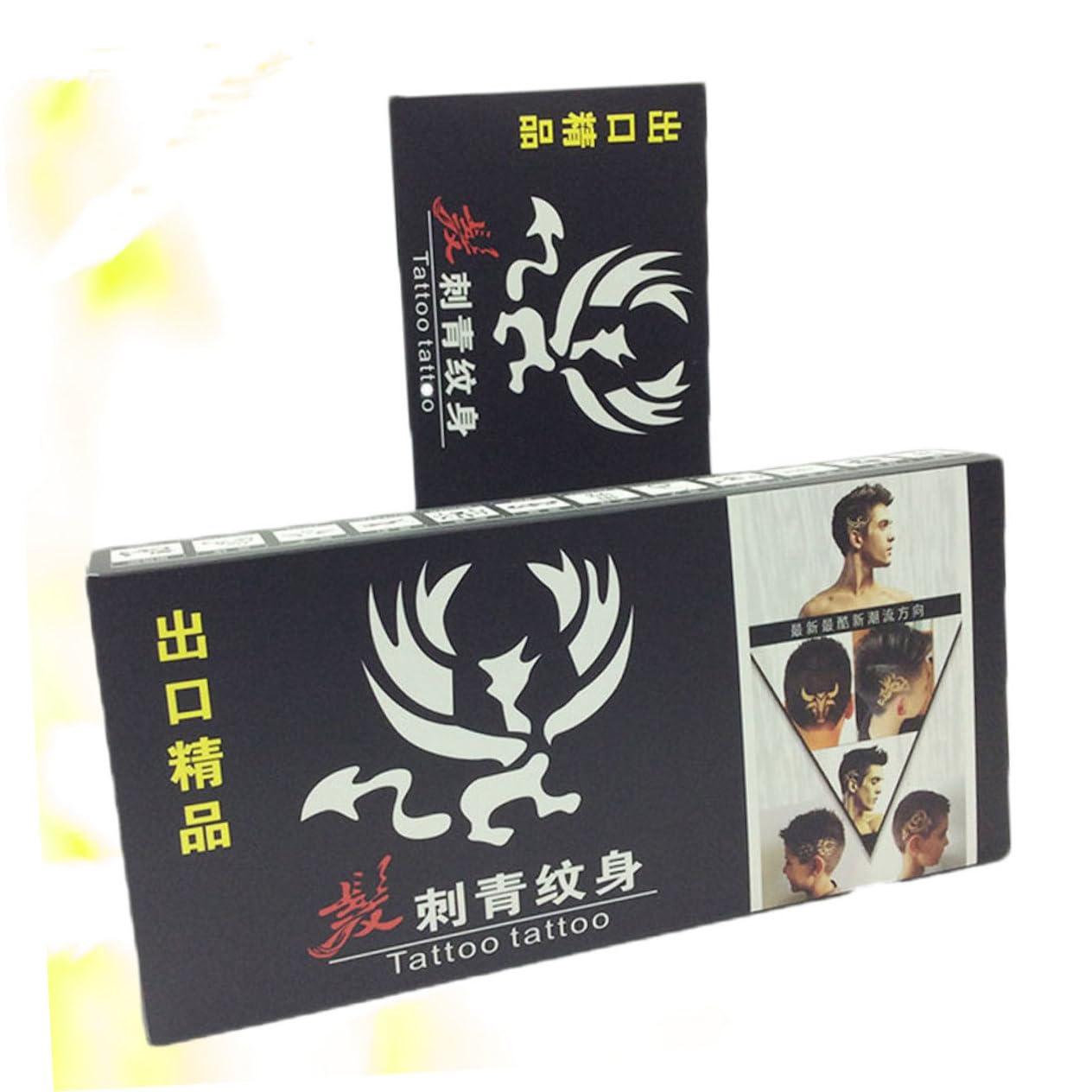 Beaupretty 1 Hair Stencils Hair Cutting Tools Hair templates Plastic Pattern Temporary Fashion Hair Styling Pattern Professional Hair Cutting kit Men Tools Seal Man Major