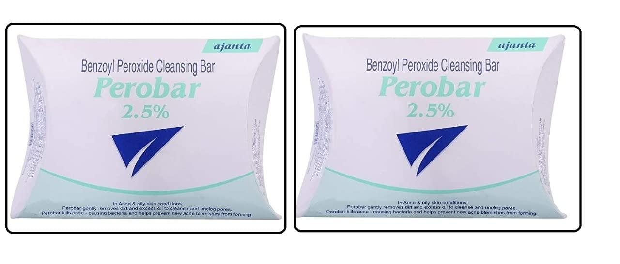 infabzon infabzon Perobar 5% Cleansing Bar (pack of 2)