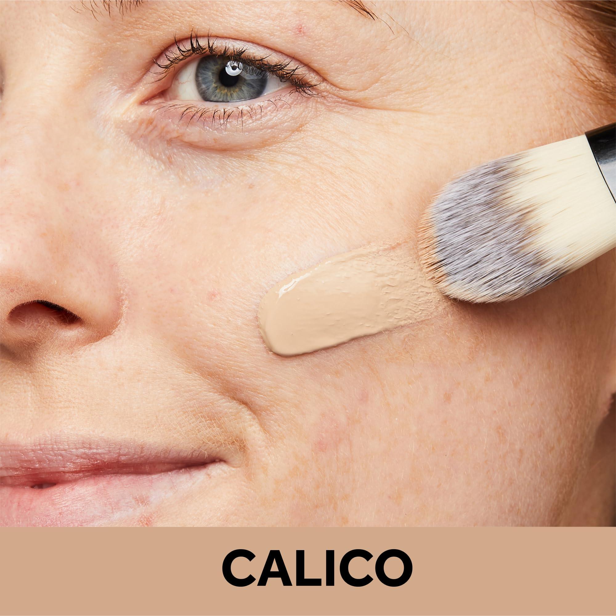 No7 No7 Protect & Perfect Advanced All in One Foundation - Calico - Age Defying Foundation Makeup with SPF 50 for Women - Makeup Base Cream Helps to Reduces Redness & Blurs Visible Pores (30ml)