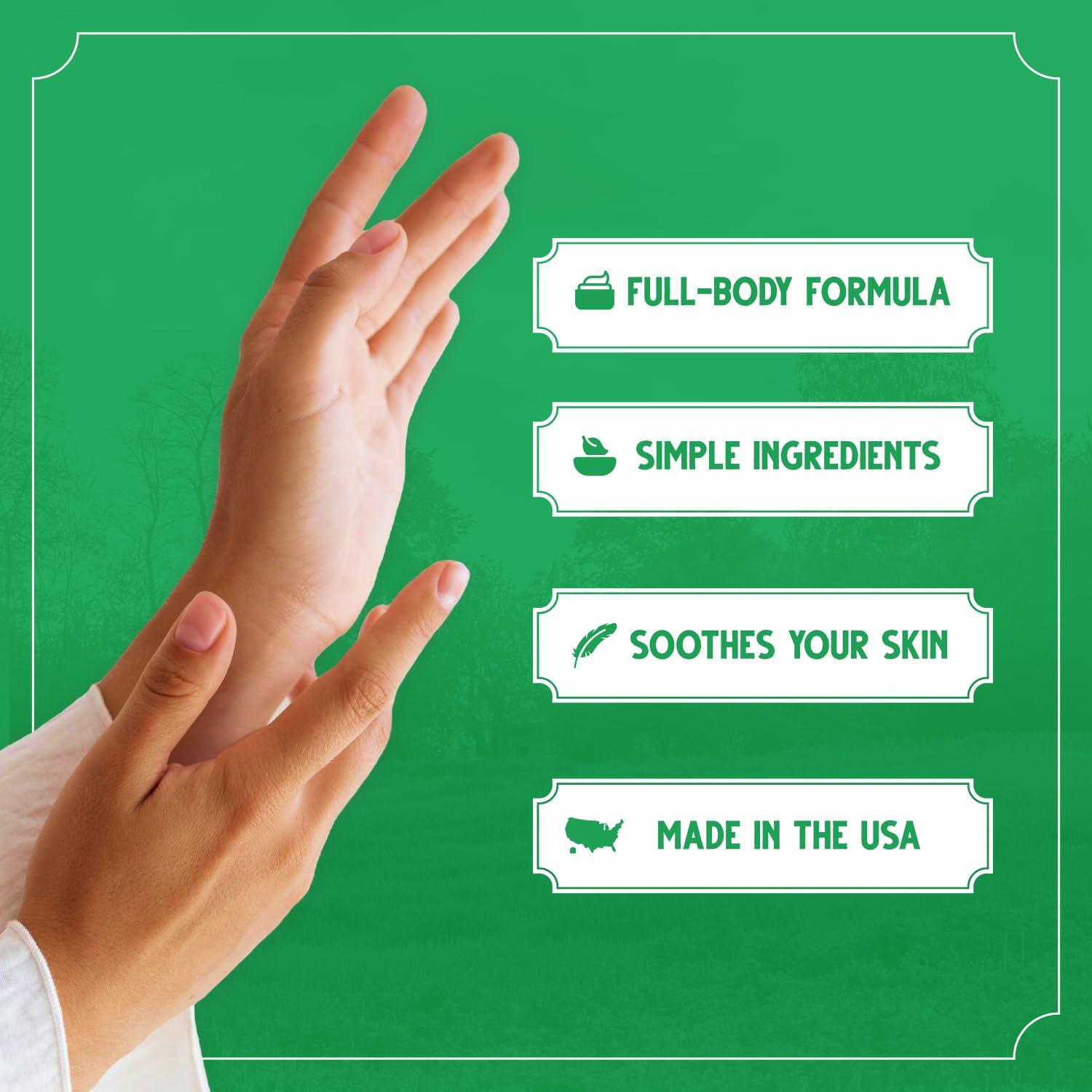 Bag Balm Bag Balm Vermont's Original Hand Moisturizer, Hand Balm for Dry Skin, Cracked Hands, Heels & Dry Hands Treatment, For Dogs and More Ointment, Lotion - 8oz Tin, 3 Pack