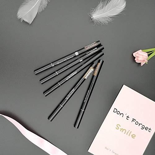 FARI FARI Eyebrow Pencil with Brush Long Lasting Drawing Eye Brow Soft Textured Natural Daily Eyebrow Makeup (Light Brown #02)
