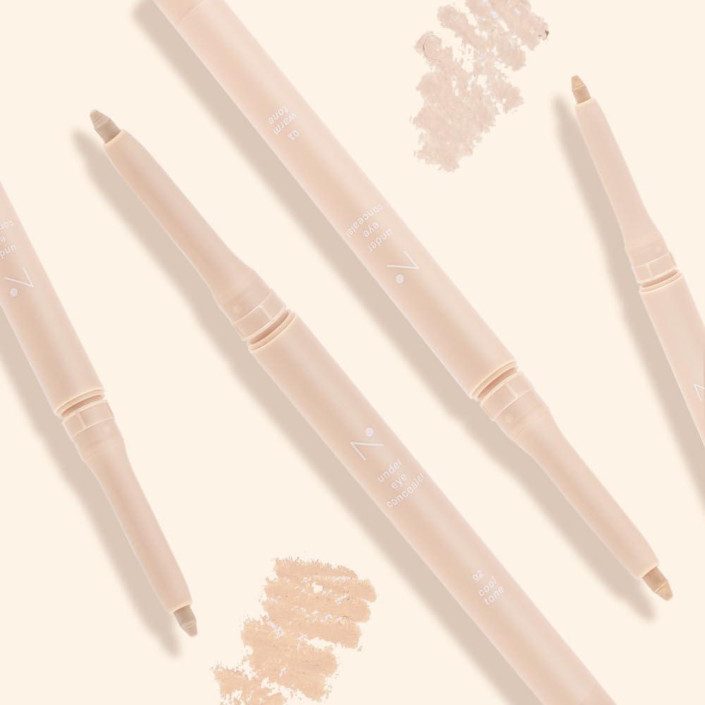 Nobev Nobev Under Eye Highlighter Pencil (02 Cool) | Korean Aegyo Sal Concealer with Flawless Coverage