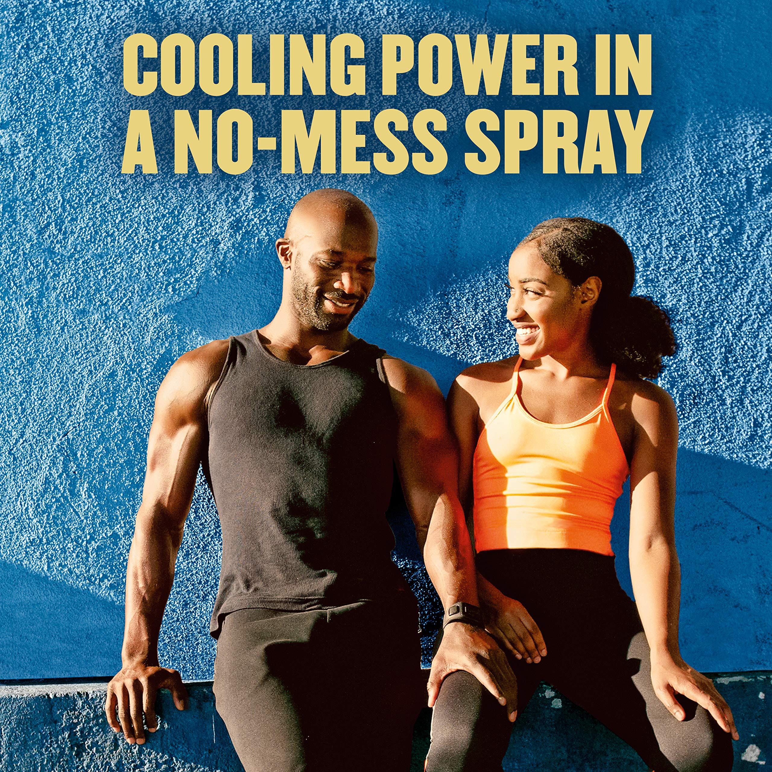 Gold Bond Gold Bond No Mess Spray Powder, Fresh Scent with Aloe, 7 Ounce, Pack of 2