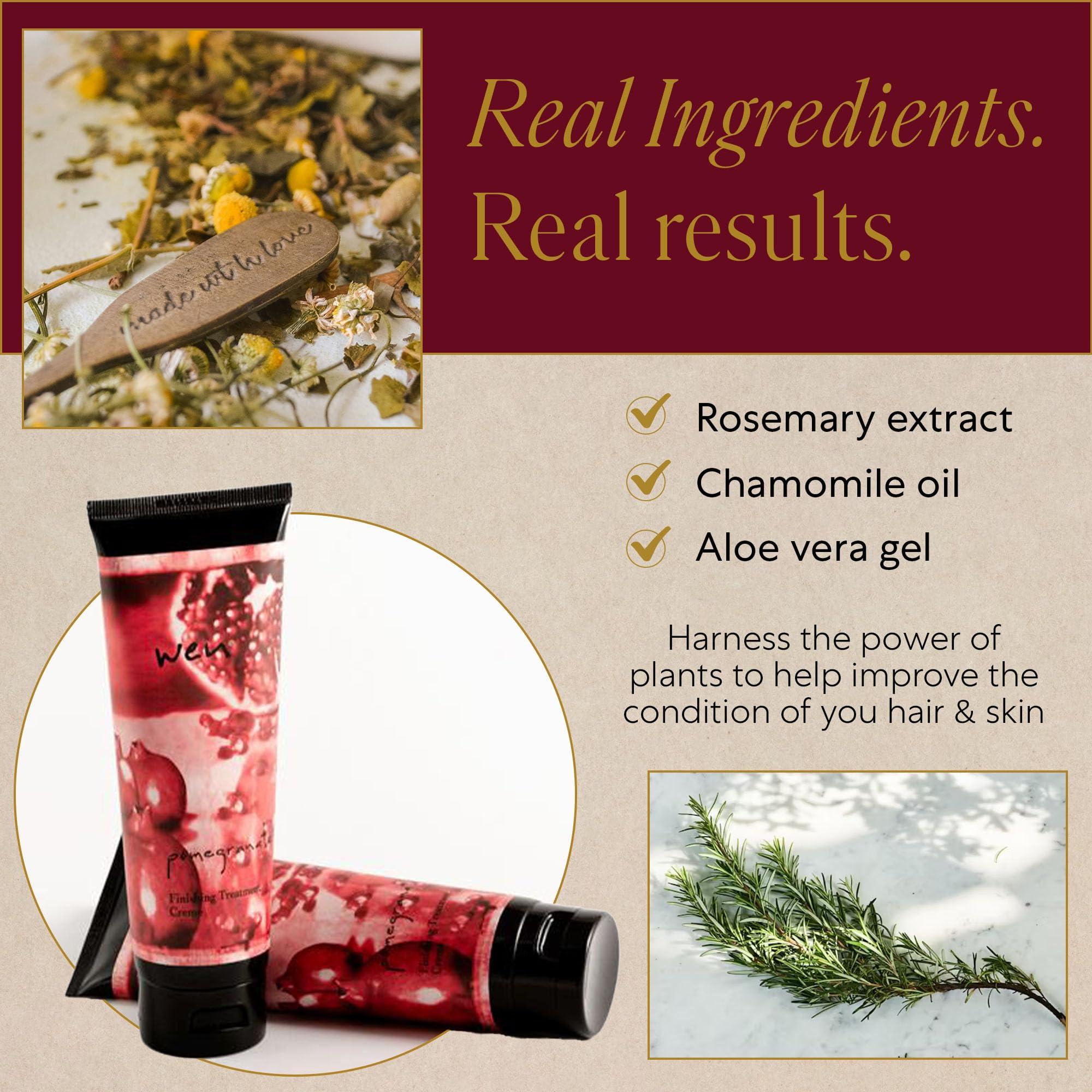 Chaz Dean Wen by Chaz Dean Pomegranate Finishing Treatment Cream for styled hair, 2 Ounce (Pack of 1)