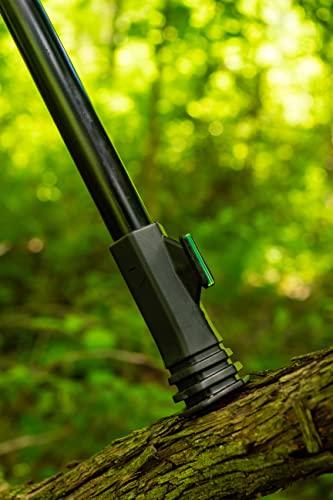Black Rhino Blowguns Kayos 2 Professional .625 Blowgun 4 Foot Long 1 Piece Black Anodize (Anodize Black)
