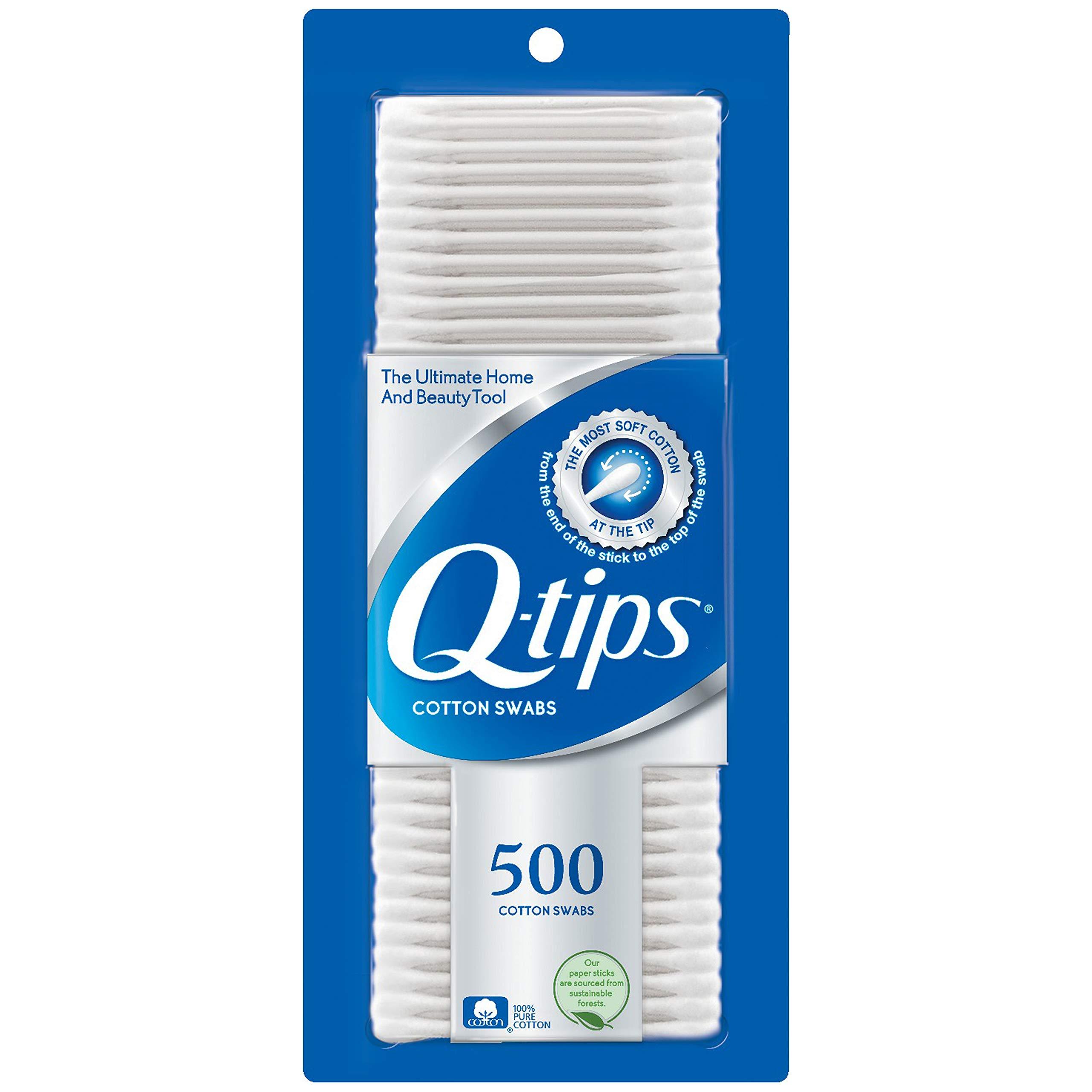ForPro Professional Collection ForPro Professional Collection 100% Pure Cotton Rounds for Face Pack of 400 & Q-Tips 500 Count 100% Cotton Swabs for Beauty Care