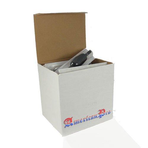AmericanProTattoo 9 Flat 1" Disposable Tattoo Grips Tubes 9FT Plastic Tattoo Grips Tips (5 Pieces)