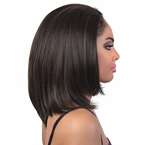 Motown Tress Motown Tress (Qe.dash) - Synthetic Half Wig in DARKEST BROWN