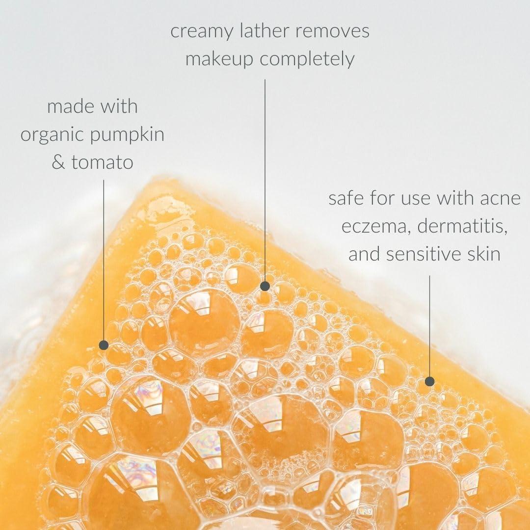Osmia Organics Osmia Organics Natural Pumpkin Facial Soap Bar | Clean Beauty For Healthy Skin (2.25 oz | 64 g)