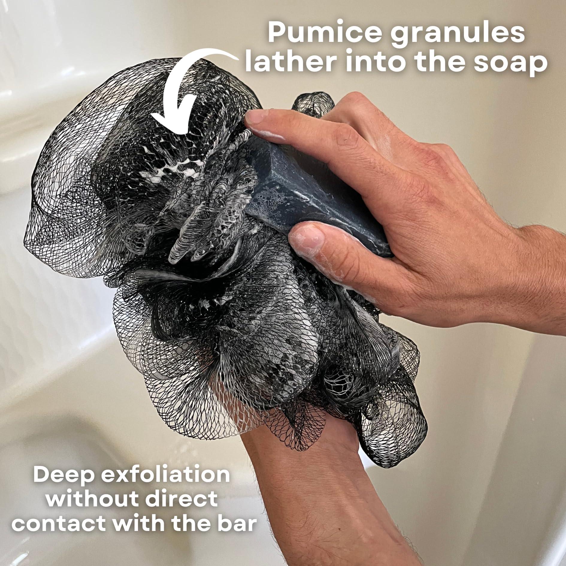 Bacne Bar Bacne Bar: All Natural Body Acne Soap with Charcoal, Pumice, Tea Tree Oil & Vitamin E to Get Rid of Bacne Fast, Back Acne Treatment as part of a Cleark Skin Routine (3)