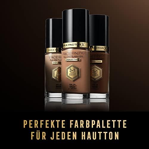 Max Factor Max Factor Facefinity 3-in-1 All Day Flawless Liquid Foundation, SPF 20-42 Ivory, 30 ml