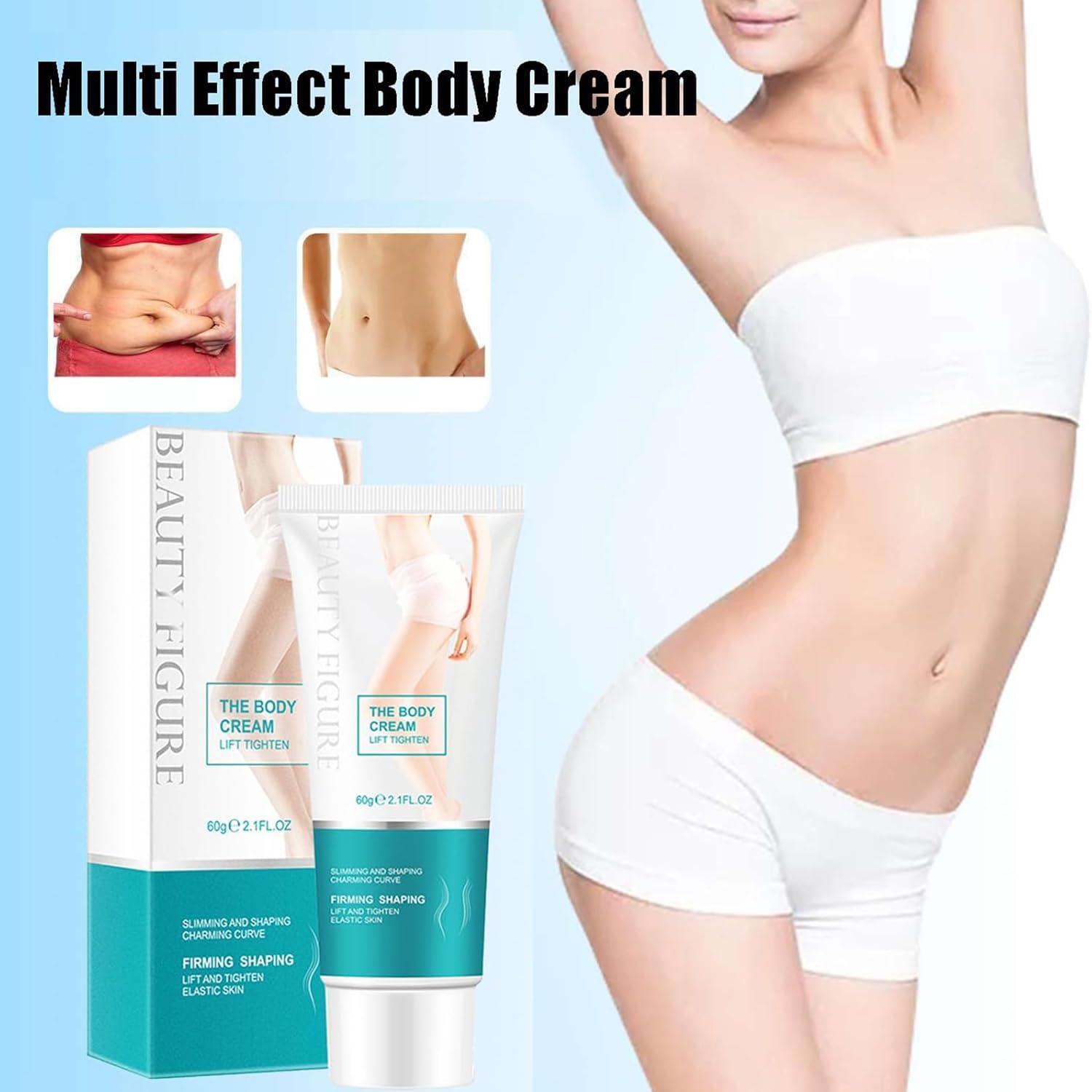 Generic Multi Effect Body Massage Cream, 60g Beauty Figure Body Massage Cream, Multieffect Body Massage Cream Beaut Figure, Skin Tightening Cream Firming Lotion Body Moisturizer Lifts (3PC)