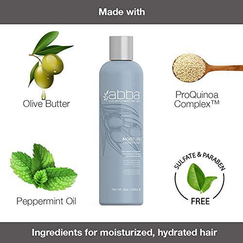 ABBA ABBA Moisture Conditioner, Olive & Peppermint Oil, 32 Fl Oz (Pack of 1)