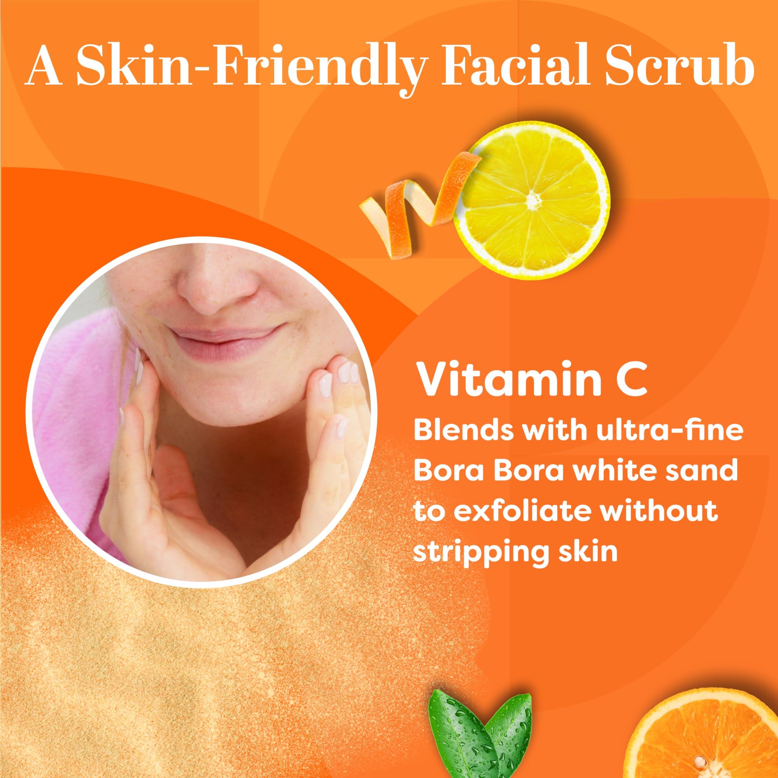 TruSkin Naturals TruSkin Vitamin C Serum & Vitamin C Scrub Duo for Brighter, Smoother and Glowing Skin