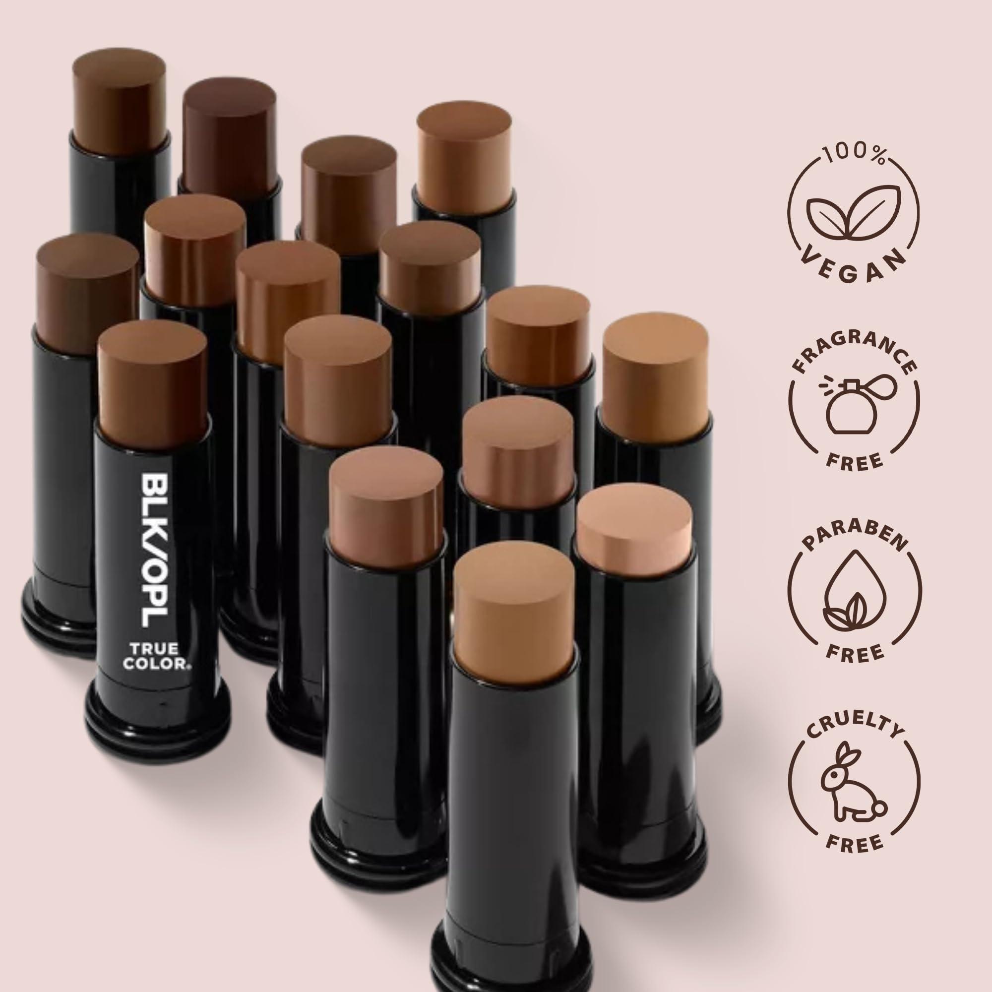 Black Opal BLK/OPL TRUE COLOR Skin Perfecting Stick Foundation SPF 15, Toasted Chestnut hypoallergenic, cruelty-free
