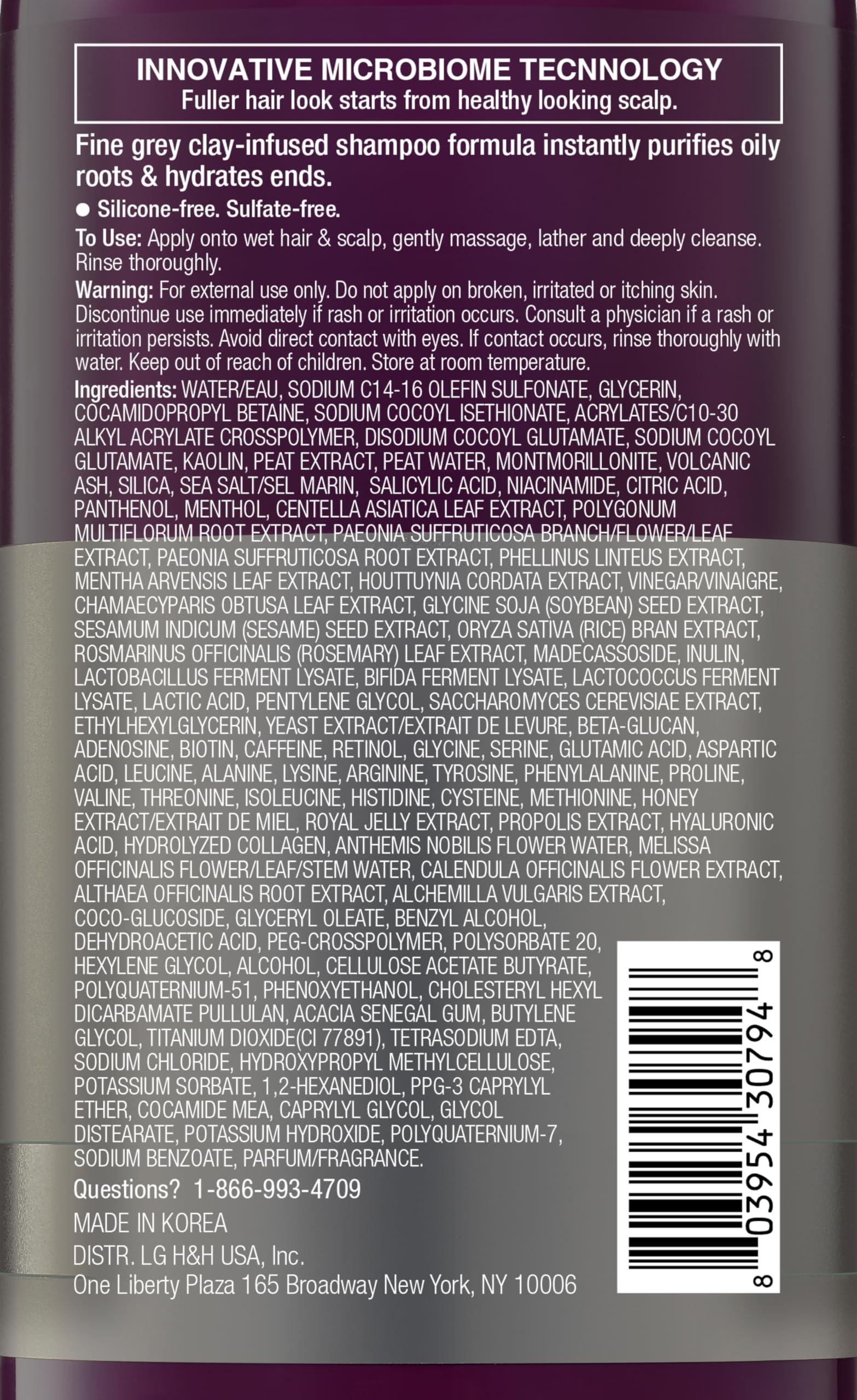 Dr. Groot Dr. Groot Scalp Revitalizing Shampoo with Biotin, Centella, and Prebiotics - Moisturizing Korean Kbeauty Solution for Dry Scalp