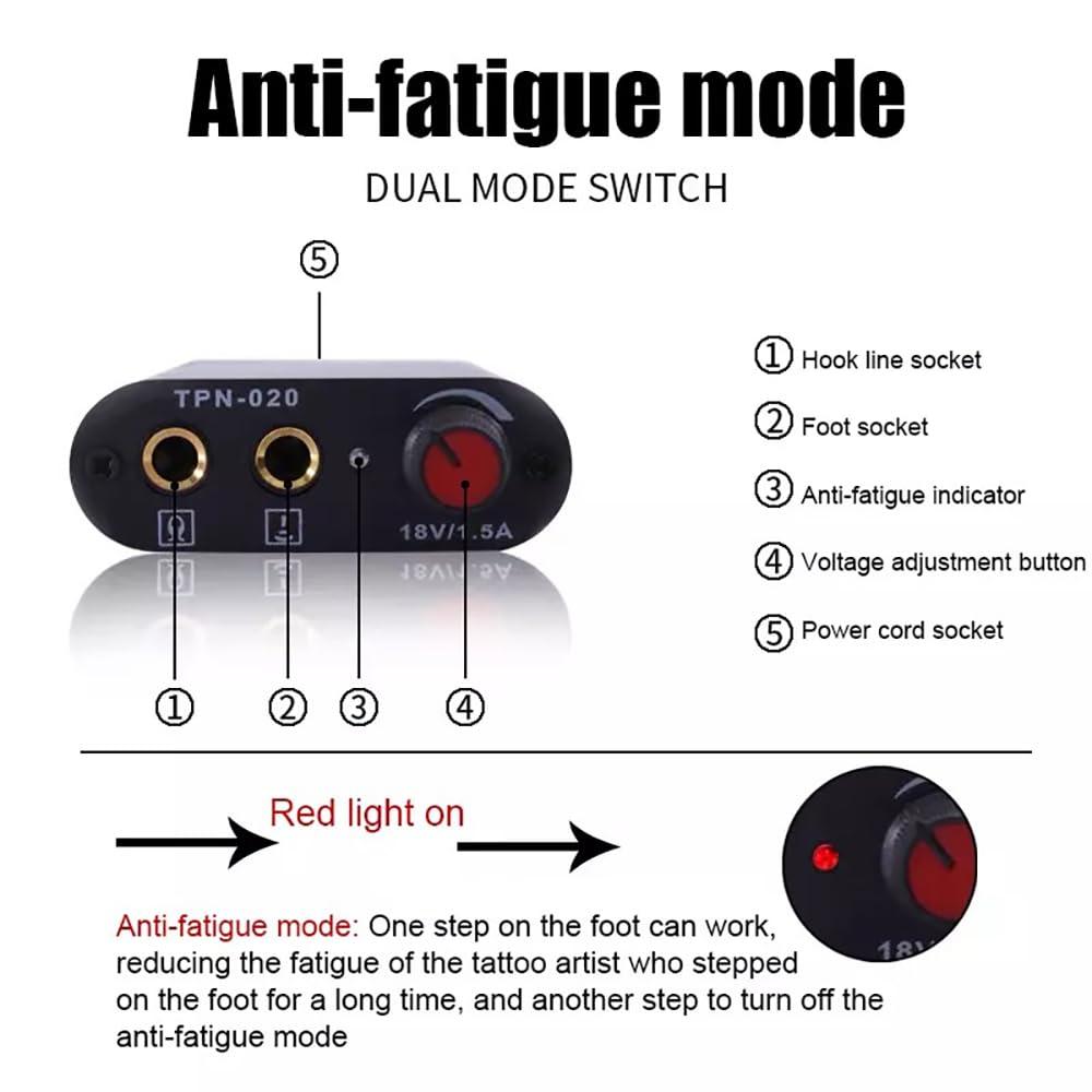 TTOOGO Tattoo Machine Kit Tattoo Set for Beginners Motor Machine Set Tattoo Motor Machine Set for Tattoo Practice,Tattoo Machine Kit Complete Set for Artistic Creations,Blue