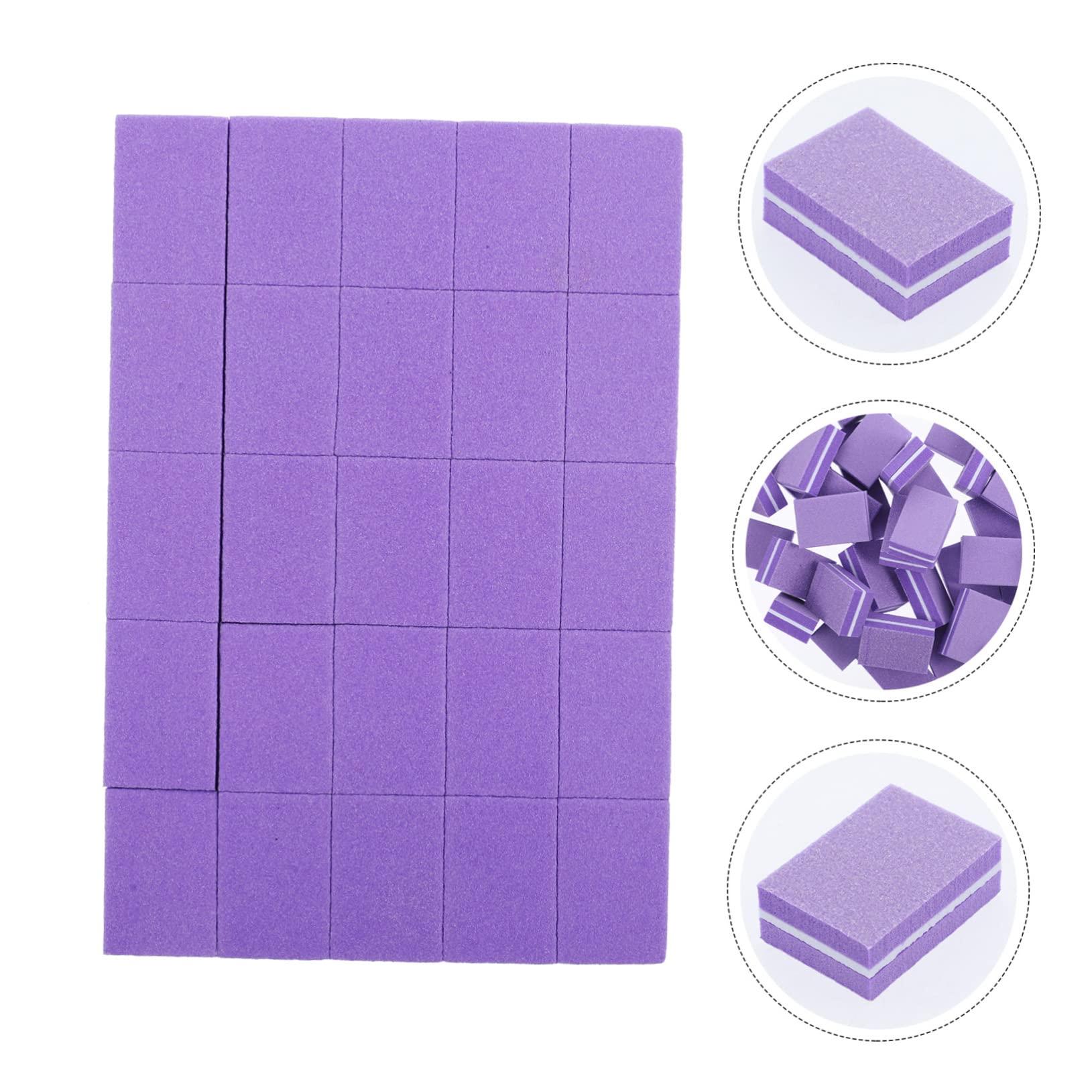 PLAFOPE PLAFOPE Professional Manicure Kit 50pcs Nail File Buffer Block Sponge Nail Buffers Fingernail Files Buffer Nail Buffing Block for Acrylic Nails