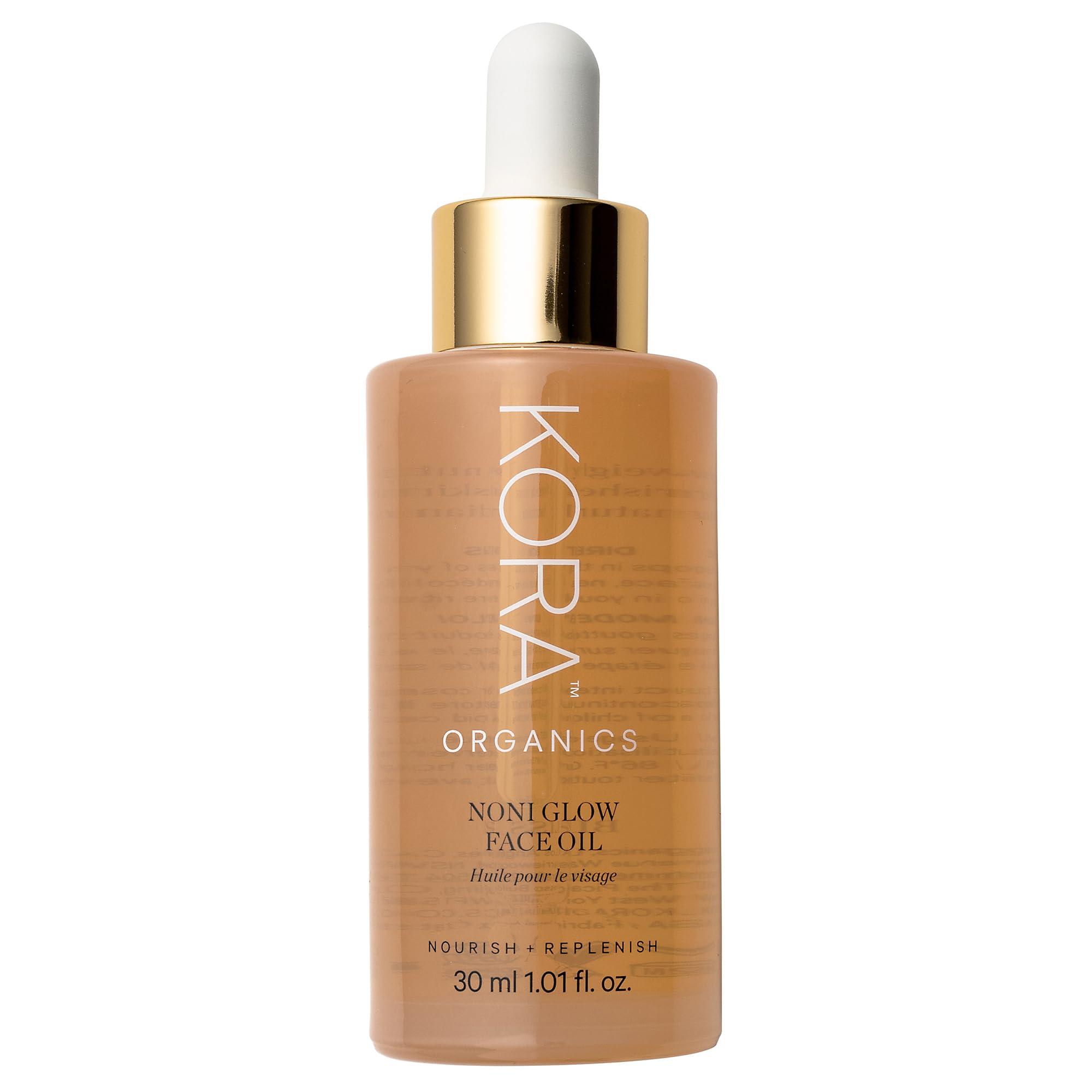KORA Organics KORA Organics Noni Glow Hydrating Face Oil with Rosehip, Gua Sha Oil, Certified Organic, Cruelty Free, 1.01 fl oz