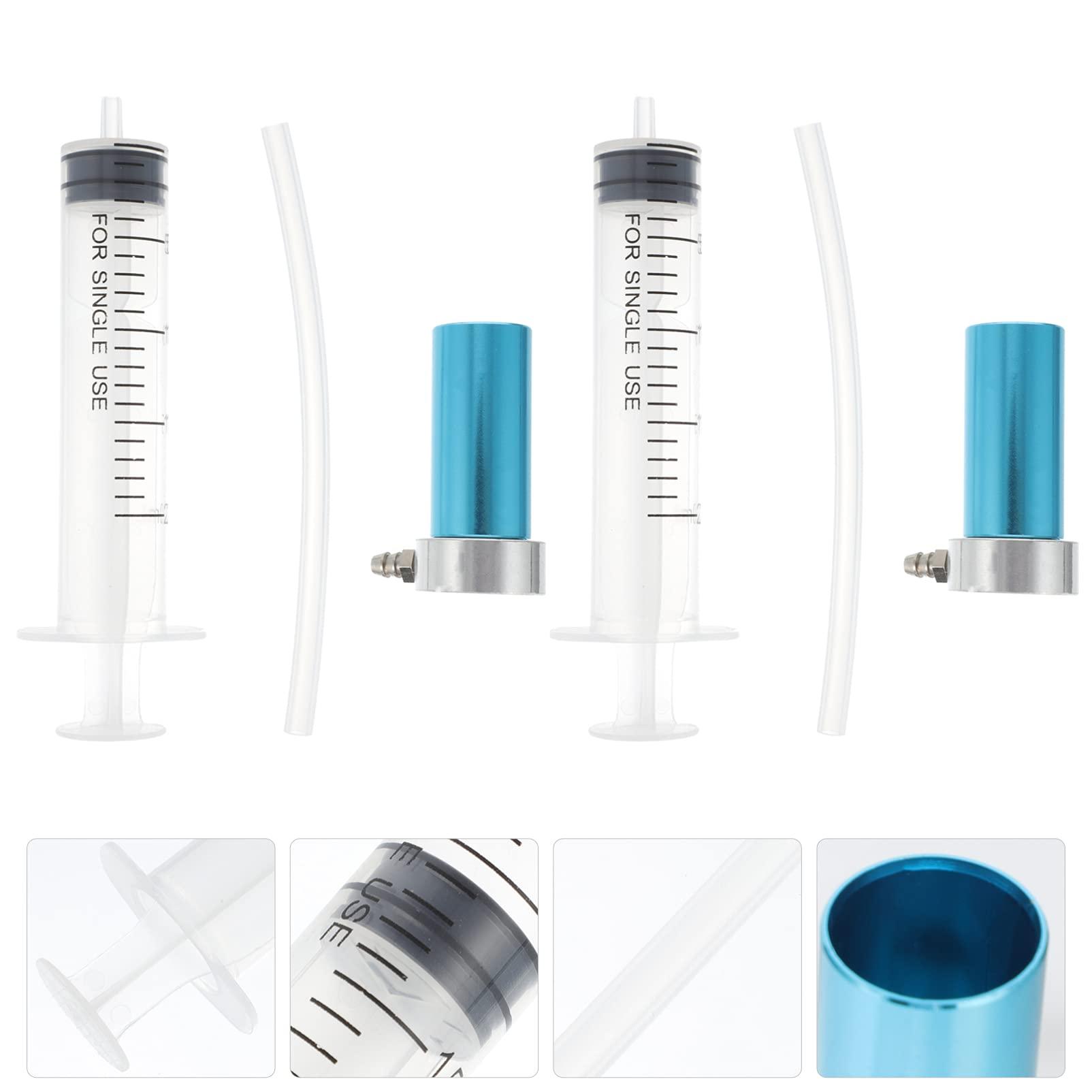 HEALLILY 2 Sets DIY Lipstick Mold with Lipstick Stripper Aluminum Lip Gloss Balm Fill Maker Molding Tool for DIY Cosmetic Lipstick Extractor