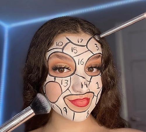 Go Ho Go Ho Pastel Orange Body Paint Washable(2.37 oz,70 ml),Water Based Cream Pastel Orange Face Body Paint for SFX Cosplay Costumes Festivals Halloween Makeup