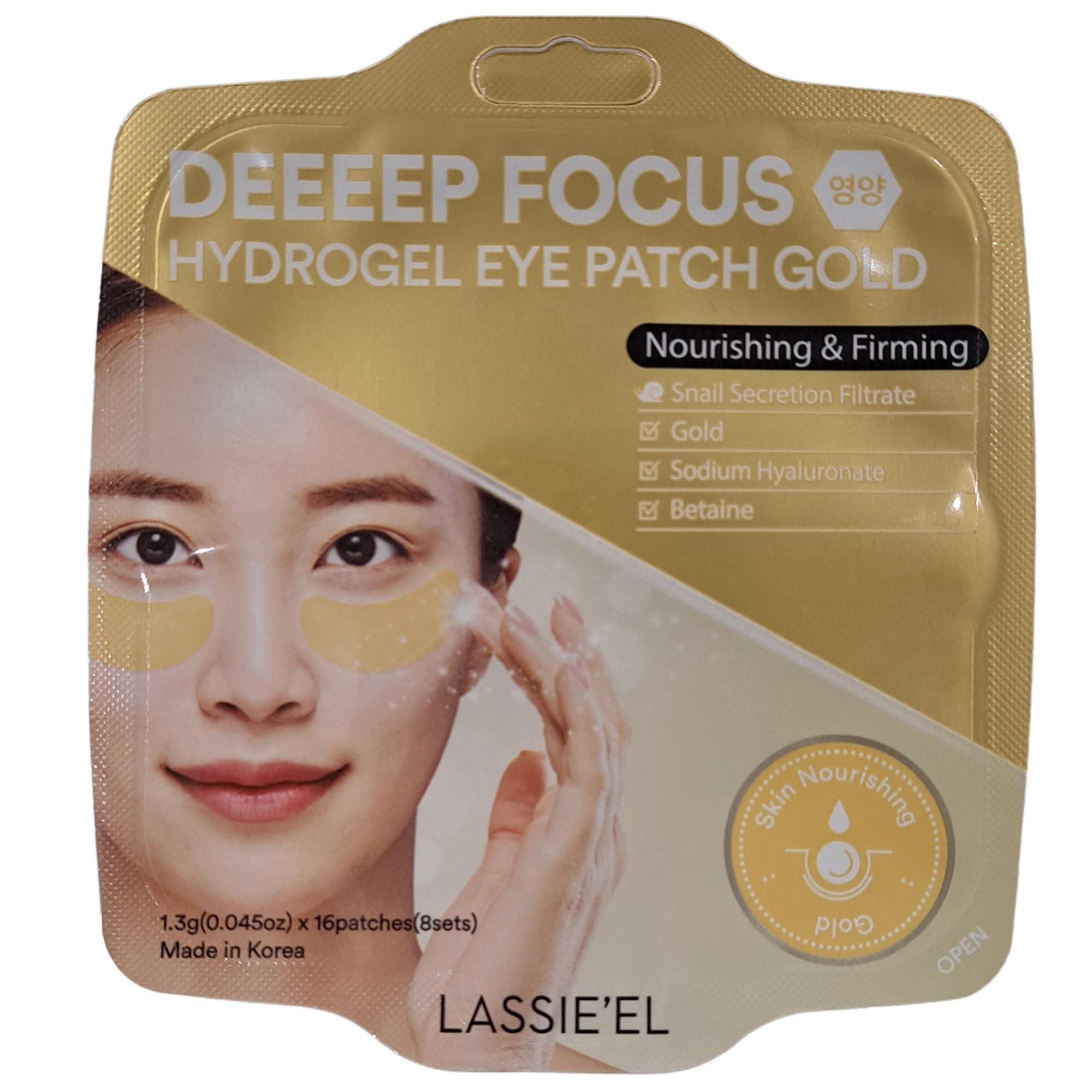 Lassie\'el Lassie\'el DEEEEP FOCUS Hydrogel Eye Patch Gold