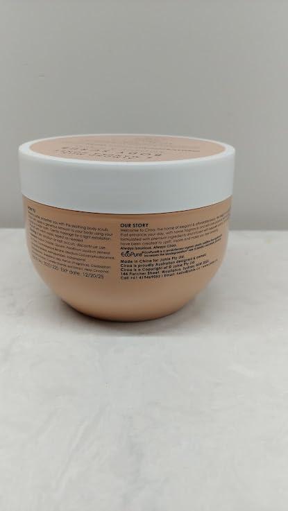 Australian Ciroa, BODY SCRUB, ALMOND MILK & MANUKA HONEY, 21.2oz, Soothe & Calm, Dermatologically Tested & Vegan Friendly (600gr)