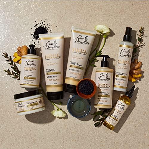 Carol's Daughter Carol\'s Daughter X Coco Gauff Goddess Strong Bundle: Hair Care Kit with Shampoo, Conditioner, Leave-In Treatment and Scalp Oil, 4 Items