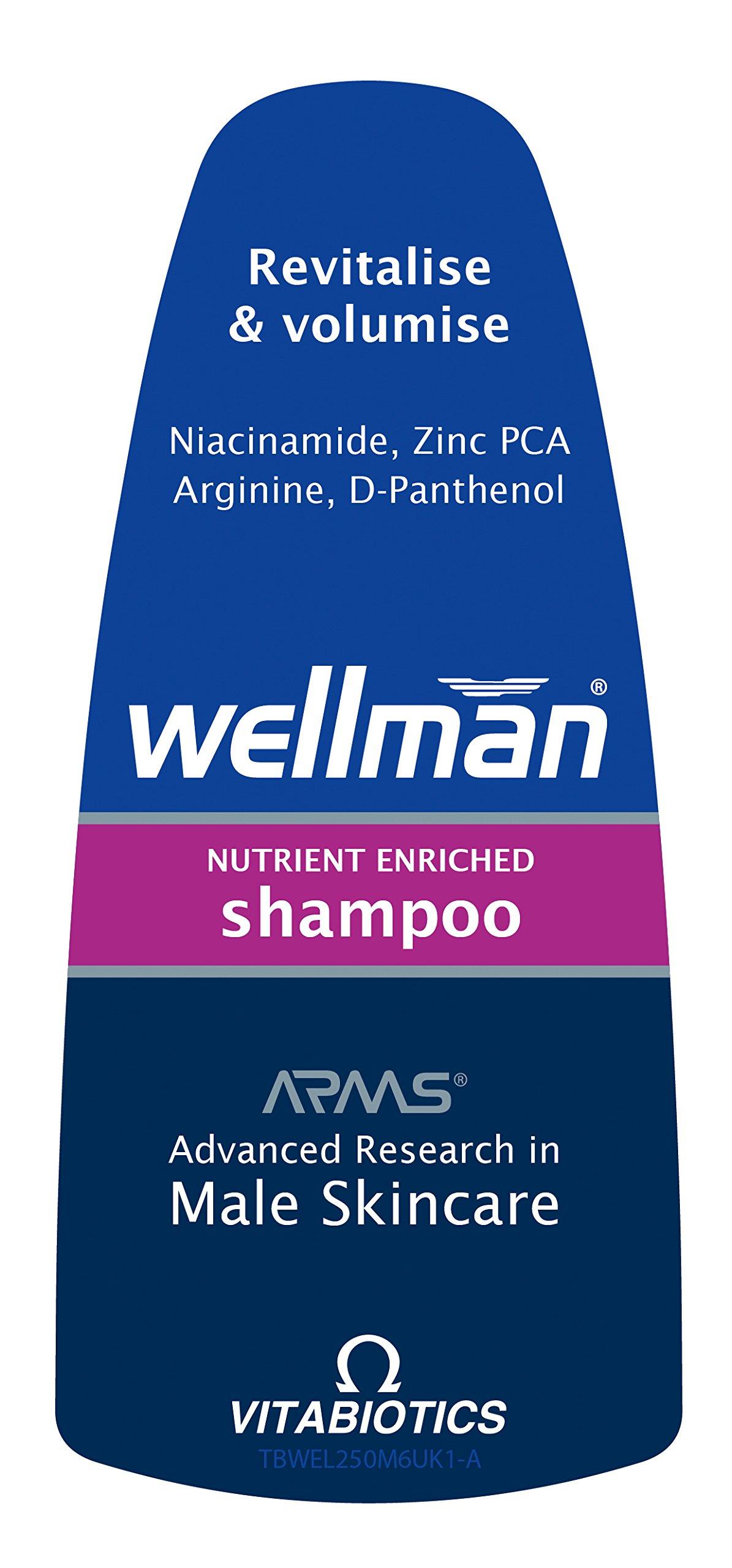 Vitabiotics Vitabiotics Wellman Shampoo - 250 ml