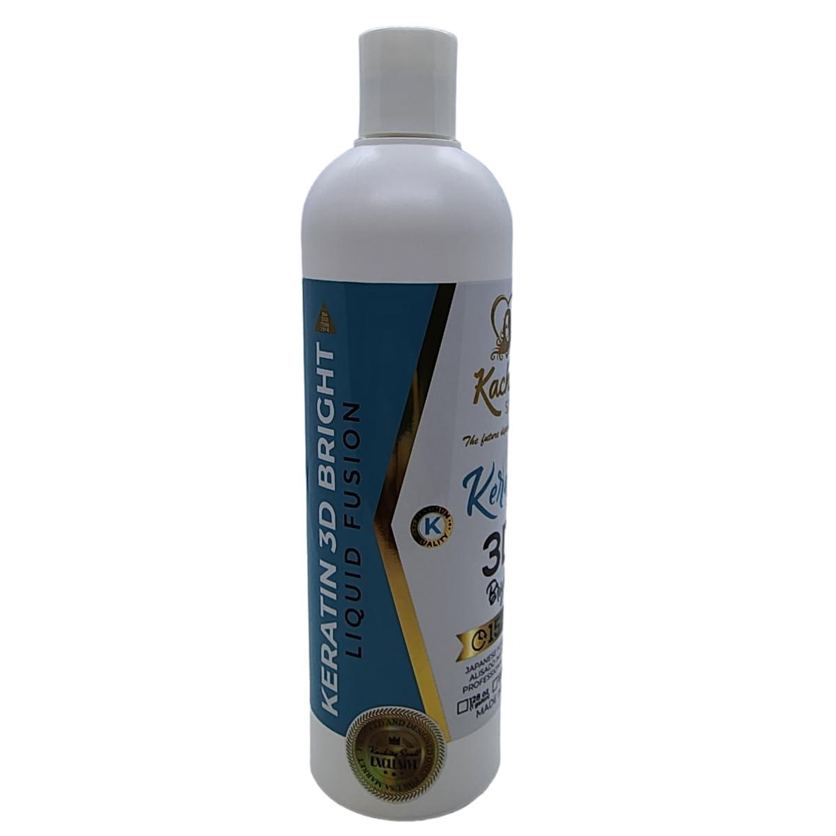 Kachita Spell Kachita Spell Brazilian 3D Chocolate Keratin Hair Treatment Kit - Instantly Straightens, Smooths, Repairs, Conditions, and Strengthens Hair. Made in USA, Professional Results