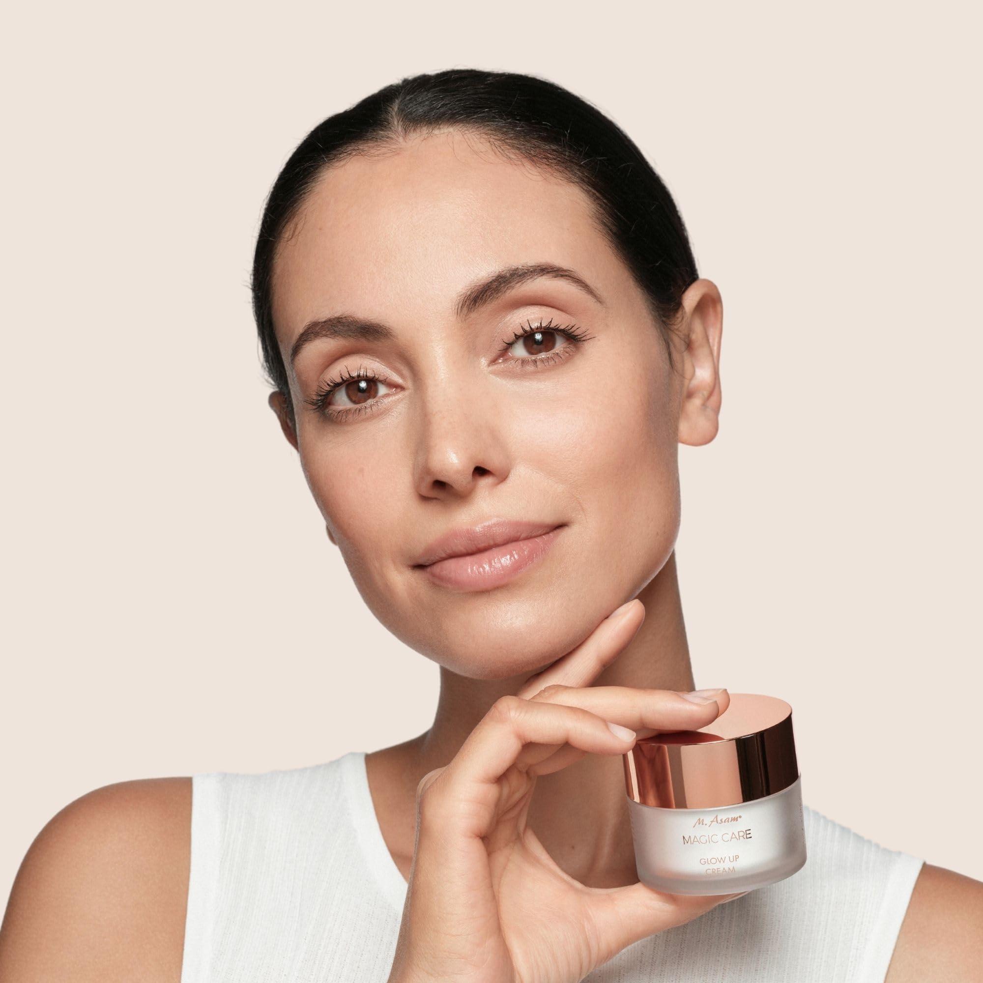 M. Asam M. Asam MAGIC CARE Glow Up Cream (1.69 Fl Oz) - Light facial cream with immediate & long-term glow effect, skincare for fresh and youthful complexion, ideal as day care & as make-up base.