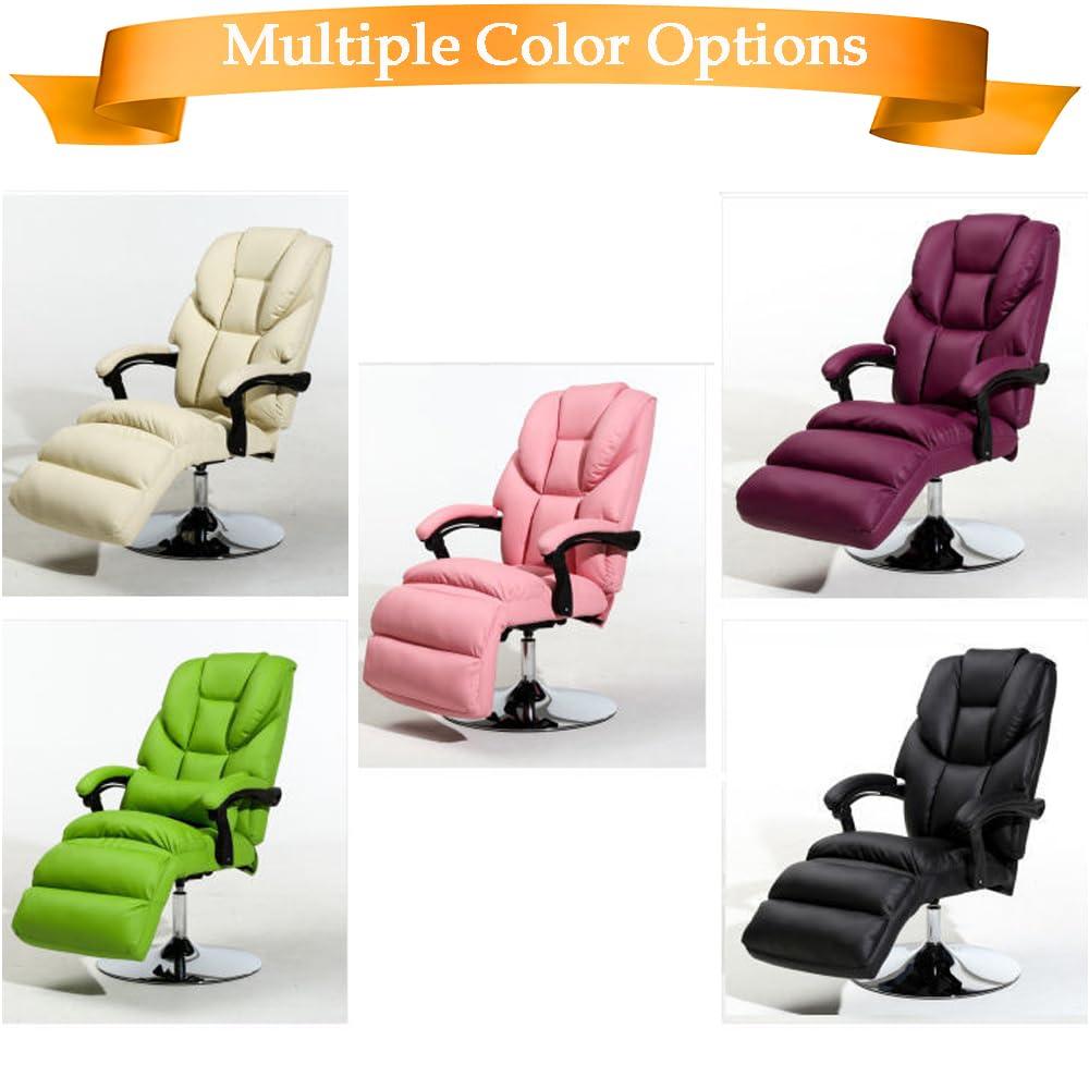 EQCOTWEA EQCOTWEA Beauty Bed Chair Pink Facial Bed Spa Table Salon Chair 360 Degree Rotating Air Pressure Lifting Adjustable Salon Massage Bed Chair for Beauty &Home Office Chair Load Capacity 275LB