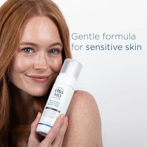EltaMD EltaMD Skin Recovery Amino Acid Foaming Facial Cleanser, Gentle Face Cleanser for Sensitive Skin, 1.0 Fl Oz