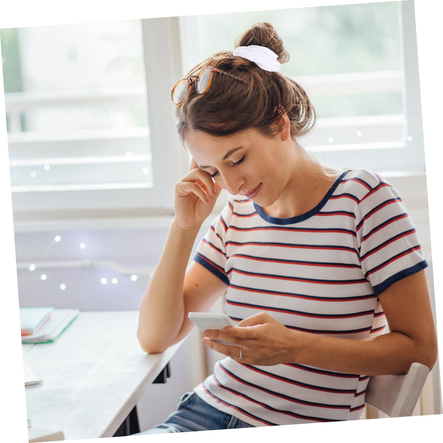 minkissy minkissy Wet Hair Ties Absorbent Hair Bands Moderate Tightness for Women's Hair Styling