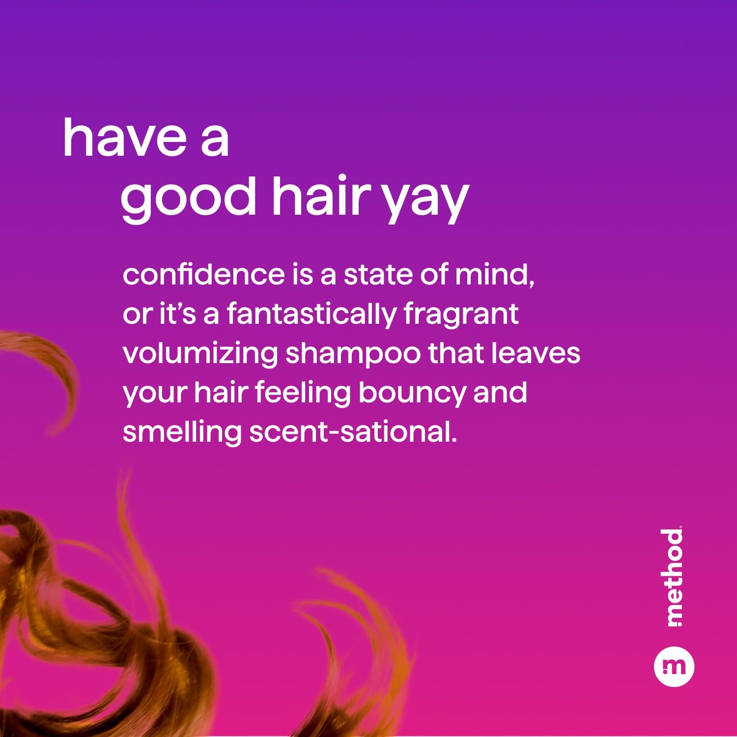 Method Method Body Wash (28 oz) and Shampoo (14 oz) Pure Peace Paraben-Free Peony Rose Water Pink Sea Salt